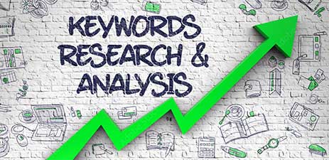 Graphic keywords research & analysis
